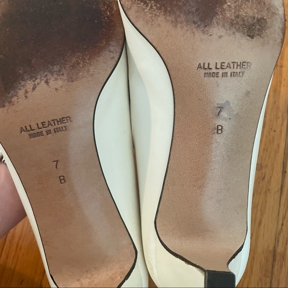 Vintage. Roberto Capucci. Italian Leather Shoes sz 9.5 - Picture 6 of 13